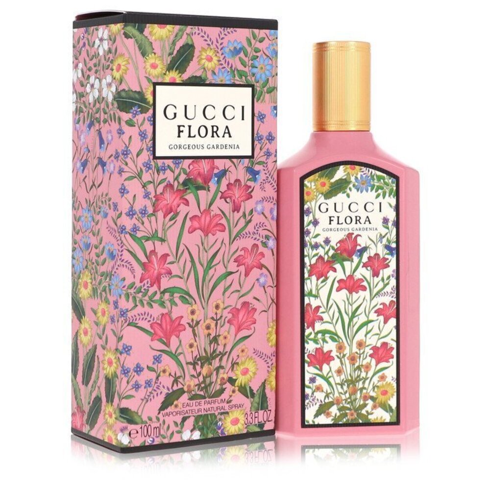 Flora Gorgeous Gardenia by Gucci Eau De Parfum Spray 3.4 oz - Picture 1 of 1